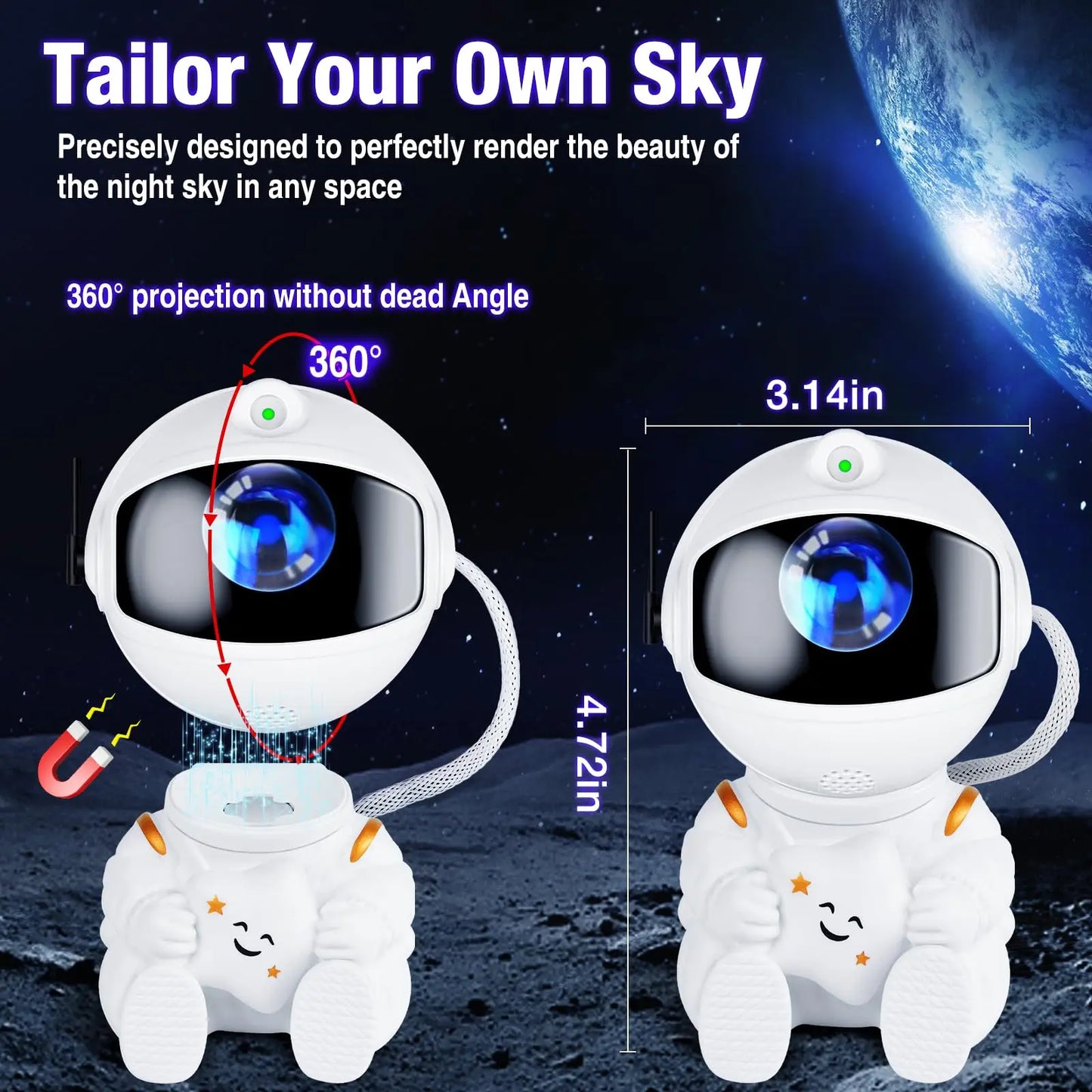Astronaut Star Projector